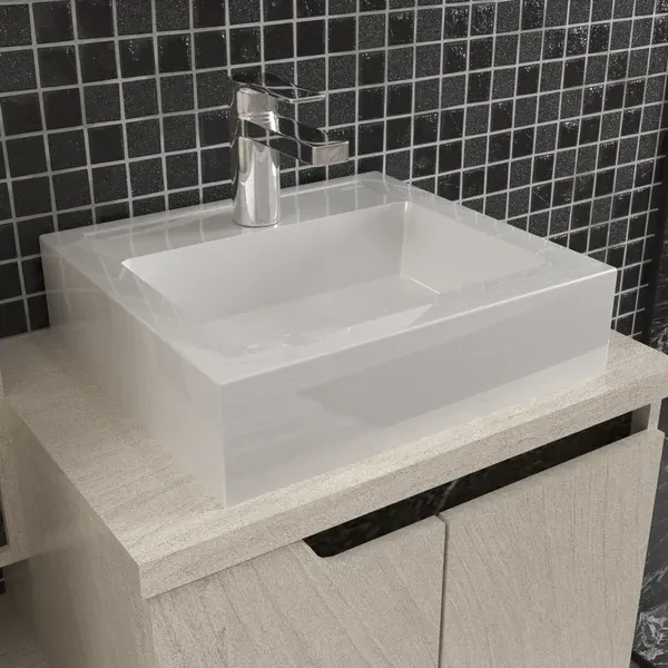 CONJUNTO BANHEIRO 990 90CM ARENITO/BASALTO (CEWAL)