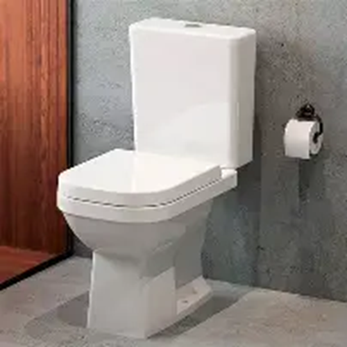 VASO SANITARIO ACOPLADO QUADRA 3/6LTS BRANCO KIT DECA