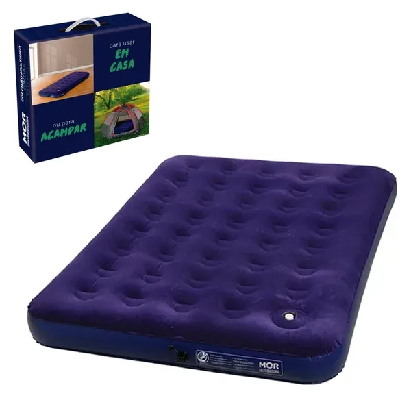 COLCHAO MULTIUSO CASAL C/ FOLE (MOR)