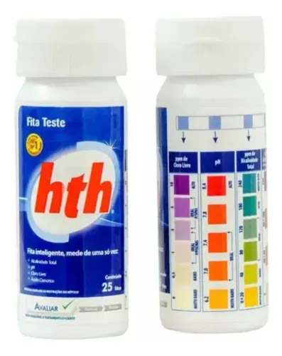 FITA TESTE TUBO C/ 25UN (HTH)