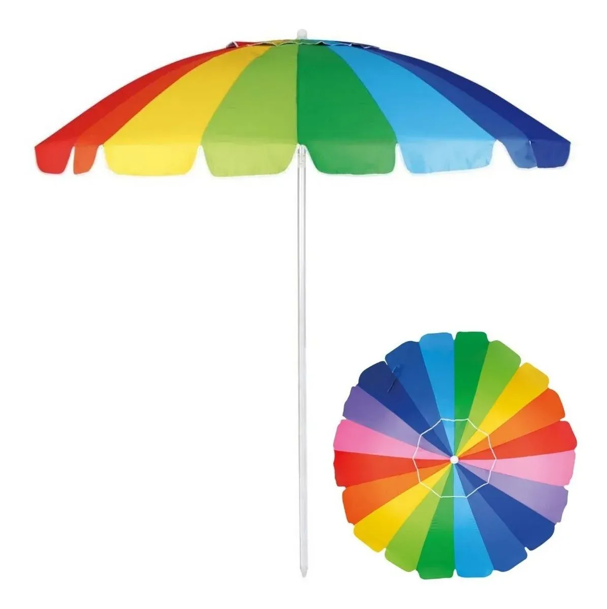 GUARDA SOL POL 2,20m AL RAINB (MOR)