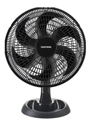 VENTILADOR MESA TURBO ECO 30CM PRETO 220V (VENTISOL)