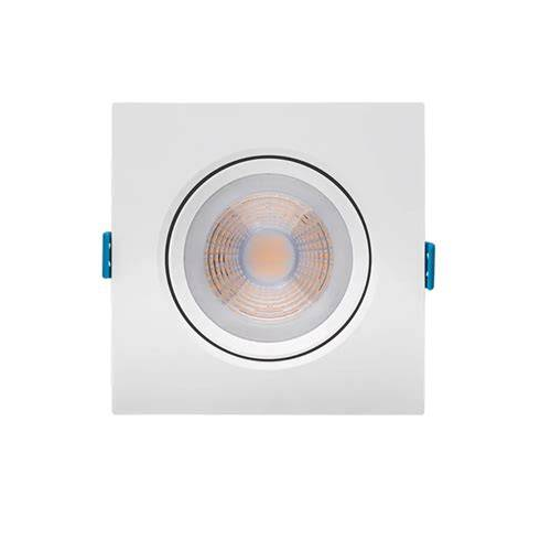 SPOT EMBU LED QUAD RECUADO PAR20 7W 4000K STELLA