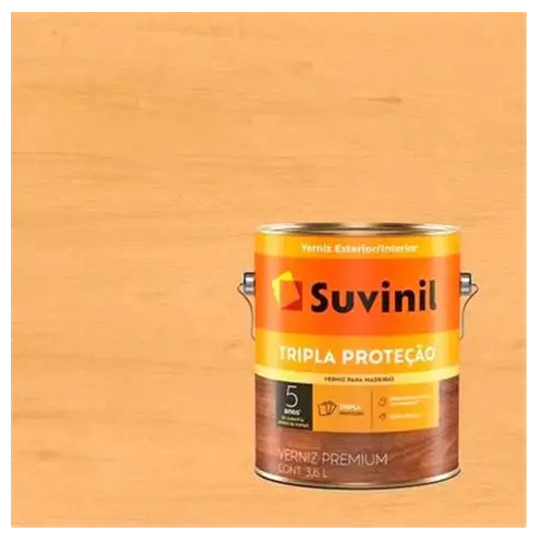 VERNIZ TRIPLA PROTECAO BRILH NATURAL 3,6LT SUVINIL 7891260025734